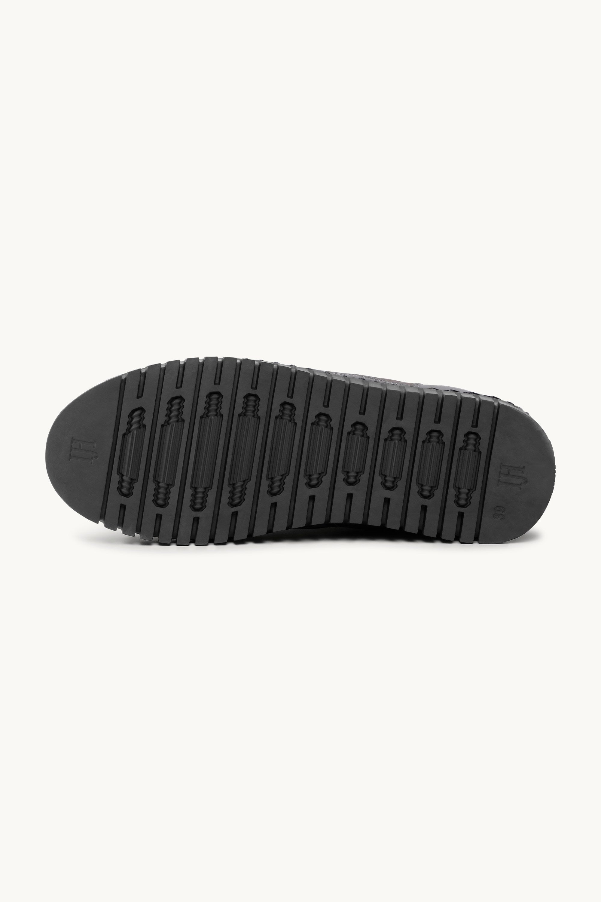 Tulip Padded Winter Boot - Grey Black
