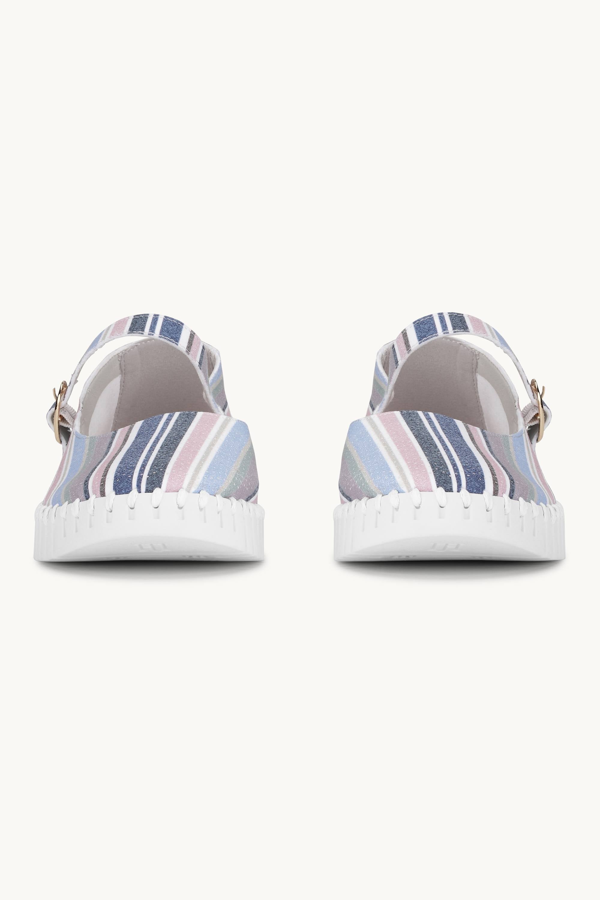 Ballerina Stripet - Lotus White