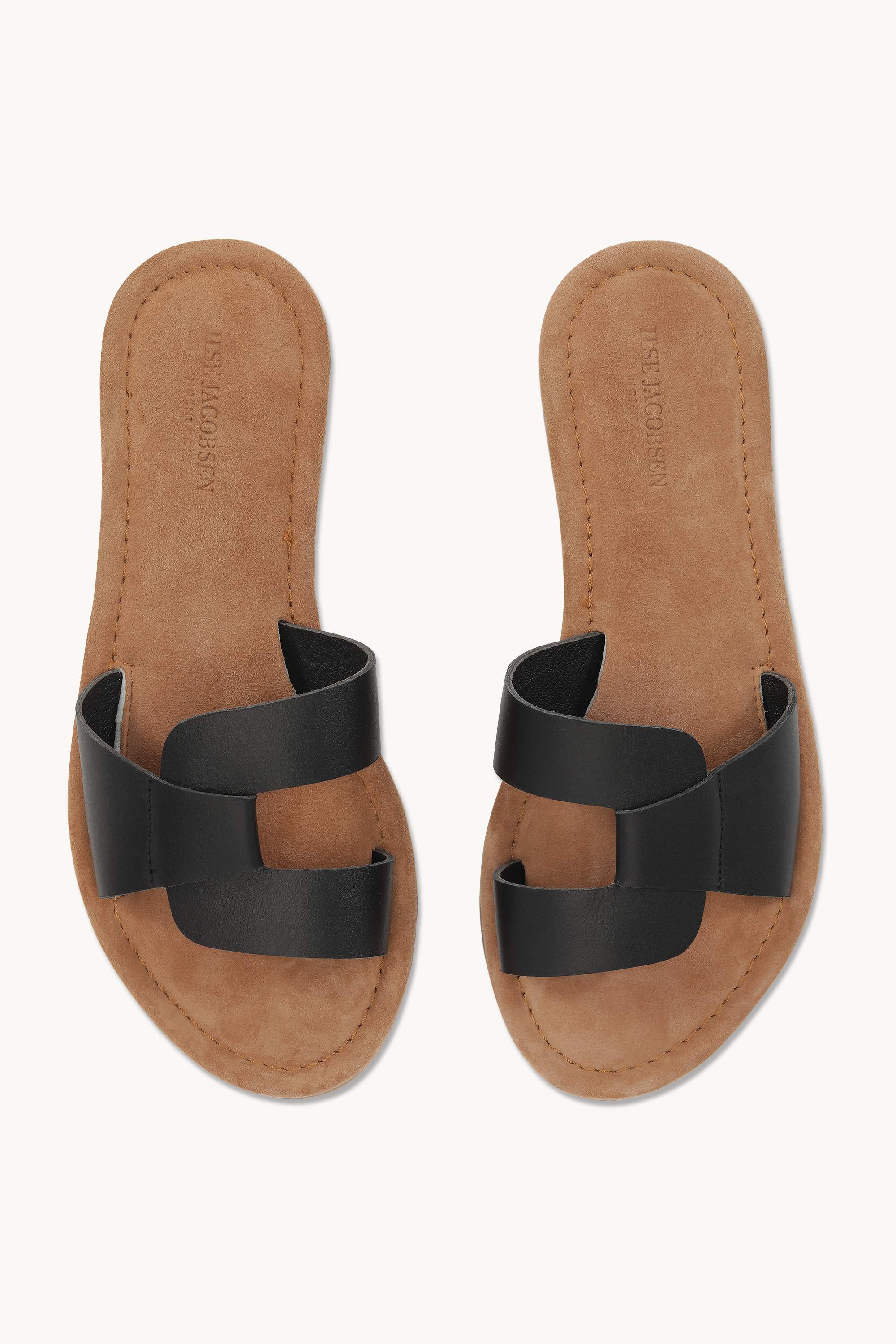 Leather Sandal - Black